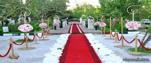 تشریفات عروسی تالار پزیرایی