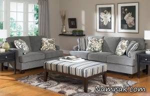 دکوراسیون منزل خاکستری ، مبلمان خاکستری