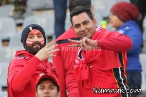 دختر پرسپولیسی ، بازی پرسپولیس تراکتورسازی