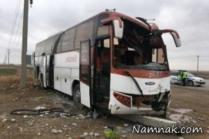 واژگونی اتوبوس ، واژگونی اتوبوس در سمنان