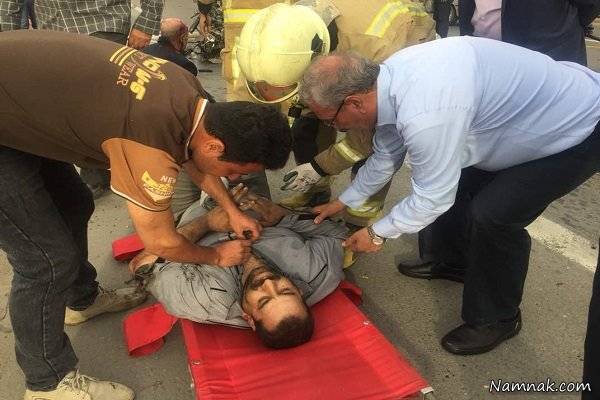اتوبان تهران قم وزیر کار