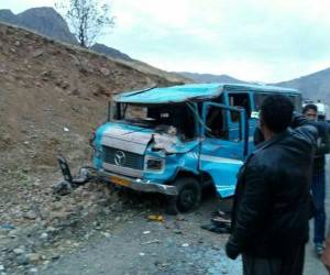 تصادف خونین ، تصادف مینیبوس