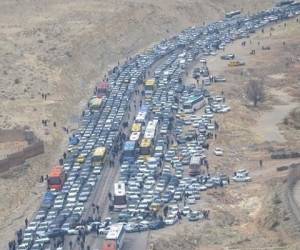 ترافیک جاده های کشور