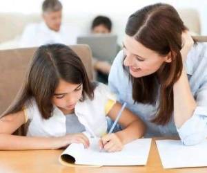 انجام تکالیف مدرسه ، انجام تکالیف مدرسه توسط کودکان