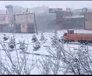 بارش برف و باران