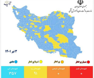 رنگ بندی کرونایی