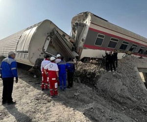 حادثه قطار مشهد یزد