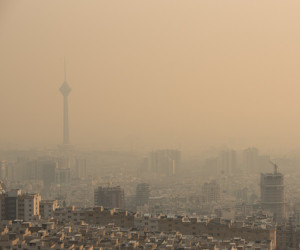 آلودگی شدید هوای تهران