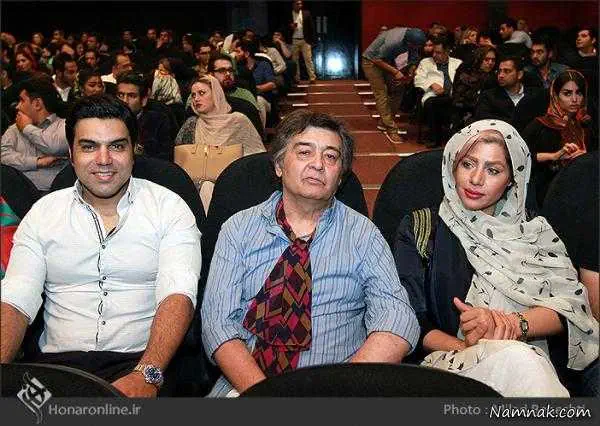 بازیگران مشهور و همسرشان رضا رویگری در کنار همسرش