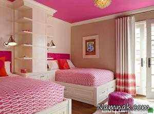 اتاق خواب دخترانه ، اتاق خواب صورتی