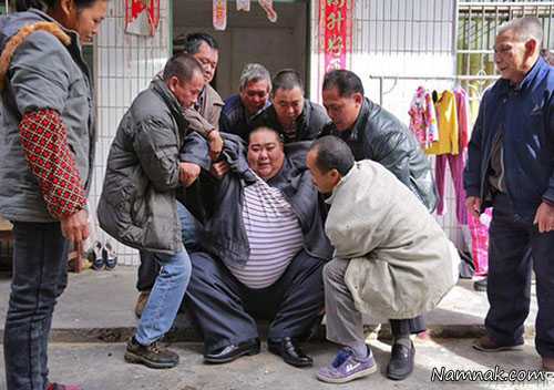 چاق ترین مرد چینی