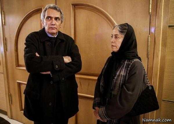 سهیلا رضوی و همسرش فرخ نعمتی ، بازیگران  همسرانشان ، ‌ عکس