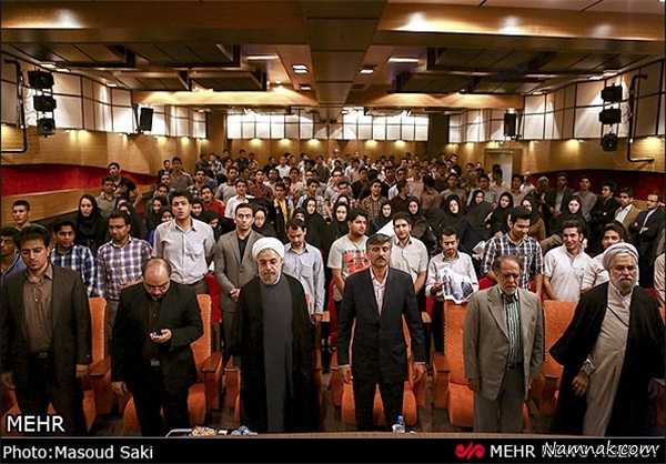 برادر روحانی ، نشستن عجیب حسین فریدون ، رئیس جمهور