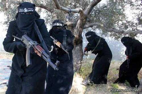زن داعشی ، زنان داعش ، داعش