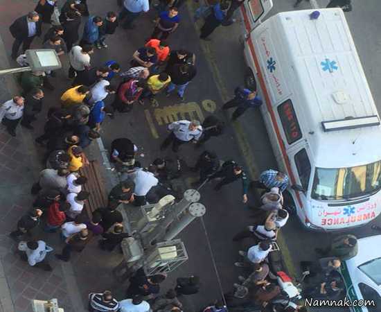 خودکشی جوان 30 ساله در خیابان میرداماد