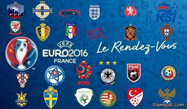 نتایج، جدول رده بندی و زمان برگزاری مسابقات فوتبال یورو 2016