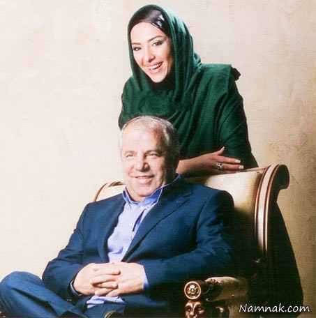 علی پروین و دخترش لادن