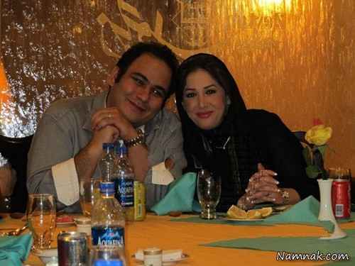 رضا داوود نژاد و همسرش غزل بدیعی + عکس 1