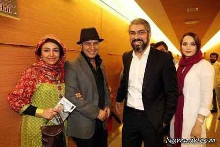 عکس بازیگر ، عکس بازیگران به همراه همسرانشان ، شهاب حسینی