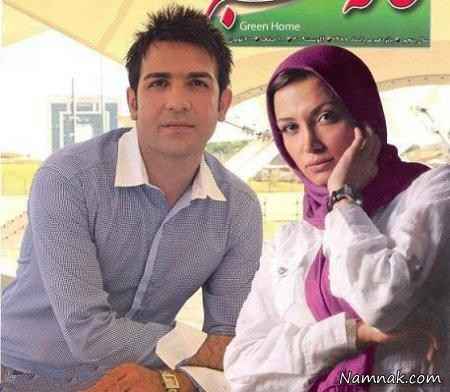 بازیگران ایرانی کنار همسرانشان   سری 3 ، بهنوش طباطبایی ، جواد عزتی