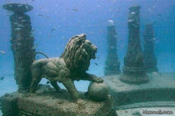 عجیب ترین امپراطوری نپتون در عمق دریا   عکس