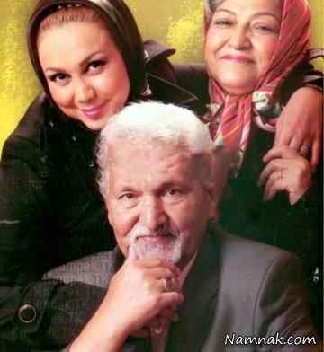 بهنوش بختیاری در کنار پدر و مادرش ، بهنوش بختیاری در کنار همسرش ، بازیگر زن ایرانی