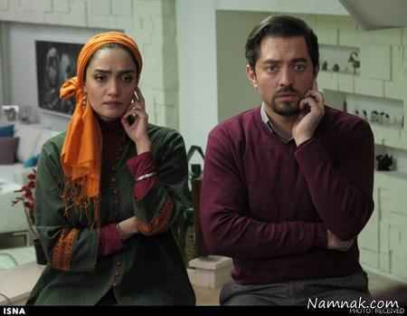 بهرام رادان و میترا حجار در فیلم سینمایی آتش بس 2