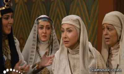 لیلا بلوکات ، کتایون ریاحی و الهام حمیدی در فیلم یوسف پیامبر