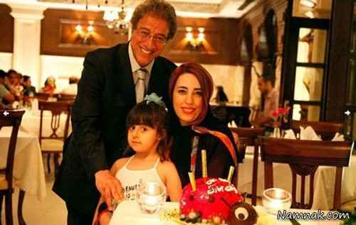 عکس علیرضا خمسه و همسر و دخترش ، عکس بازیگران در کنار خانواده هایشان ، عکس بازیگران معروف و همسرانشان
