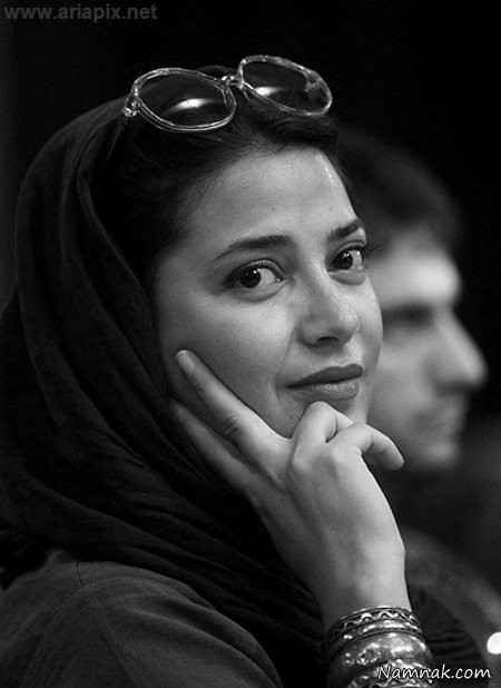 عکس سیاه و سفید طناز طباطبایی