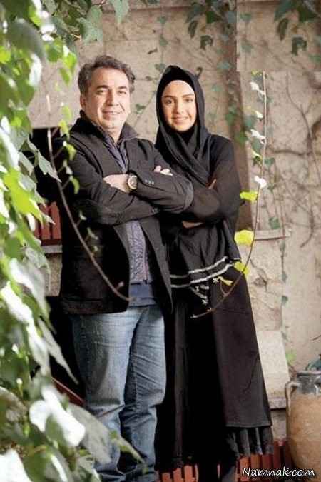 عکس سیامک انصاری در کنار همسرش