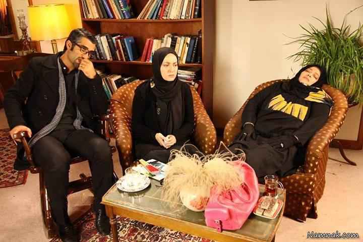 بهاره رهنما ، شقایق دهقان و پژمان جمشیدی در  فیلم شرف خانواده فاضل