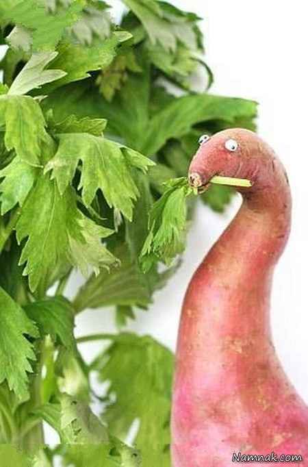 جالبترین عکسها از میوه هایی شبیه حیوان جالبترین عکسها از میوه هایی شبیه حیوان