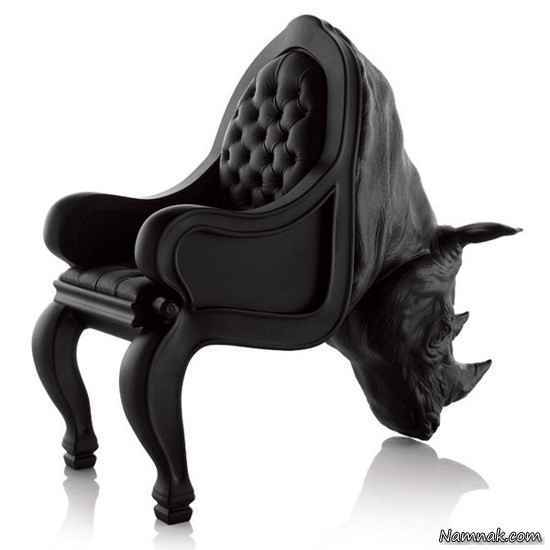 عجیب ترین صندلی های دنیا به شکل حیوانات + عکس