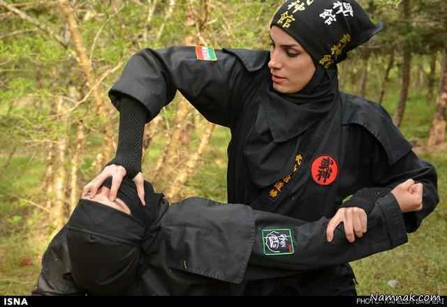 تمرین دختران نینجا دختران نینجا