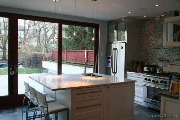 دکوراسیون داخلی شیک آشپزخانه مدرن