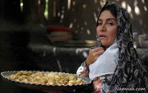 مریلا زارعی با چادر گلدار در فیلم سینمایی شیار 143