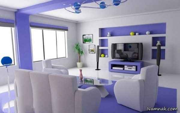 مدلهای دکوراسیون با رنگ های زیبا