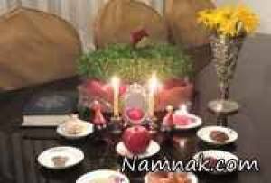 تزئین سفره هفت سین - 1 تزئین سفره هفت سین - 1