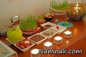 تزئین سفره هفت سین - 3 تزئین سفره هفت سین - 3