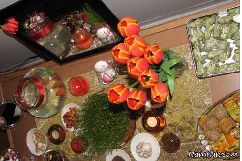 سفره هفت سین تزئین-سفره-هفت-سین---8