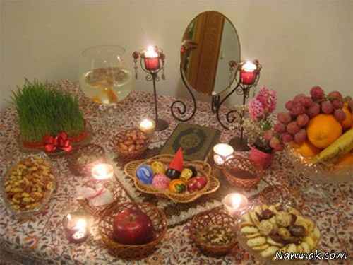 سفره هفت سین تزئین-سفره-هفت-سین---8