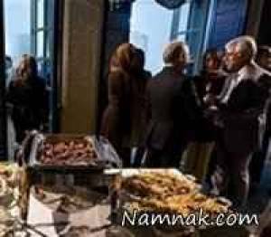 پارتی دختران ایرانی در خانه سفیر ، شوی لباس با دختران بی حجاب ایرانی