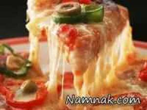 خطرات جدي مصرف پيتزا براي سلامت بدن