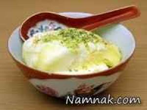 بستنی سنتی زعفرانی
