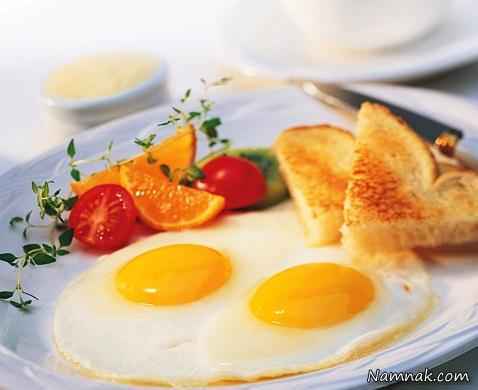 تخم مرغ عسلی یک صبحانه کامل