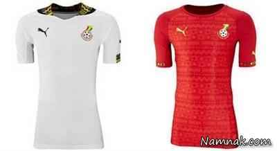پیراهن های تیم ملی فوتبال کامرون در جام جهانی 2014