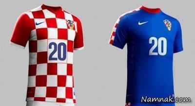 پیراهن های تیم ملی فوتبال کرواسی در جام جهانی 2014