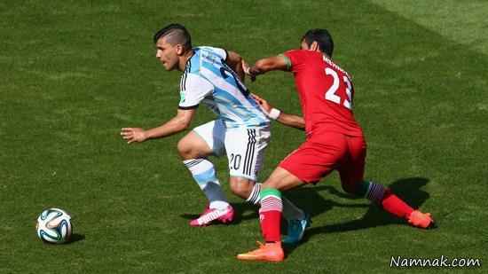 پولادی در بازی با آرژانتین