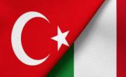 پرچم ترکیه و ایتالیا